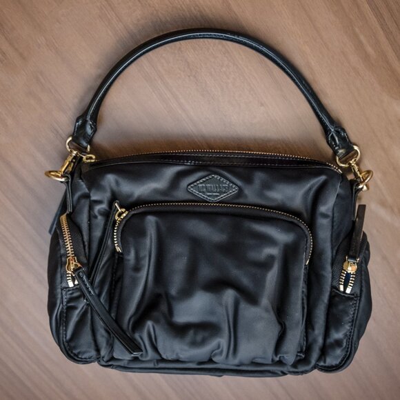 MZ Wallace Small Chelsea Crossbody- Black with Gold Hardware New Never Used - Picture 2 of 16
